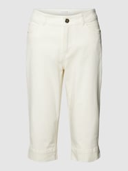 Caprihose mit 5-Pocket-Design von Christian Berg Woman Weiß - 16
