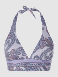 Bikinitop met halter van Chiara Fiorini Paars - 12