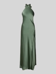 Abendkleid aus Satin mit Drapierungen von Mascara - 2