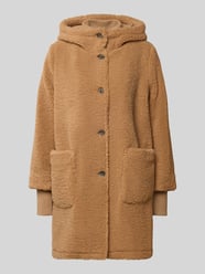 Regular Fit Teddy-Mantel mit Kapuze von Tom Tailor Denim - 15