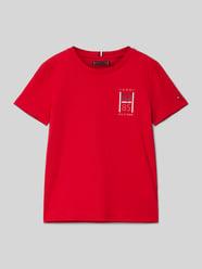 T-Shirt mit Label-Print von Tommy Hilfiger Teens - 2