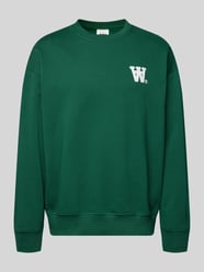 Sweatshirt met logobadge, model 'Noel' van Wood Wood - 36