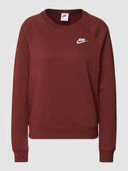 Sweatshirt mit Logo-Stitching von Nike Bordeaux - 37