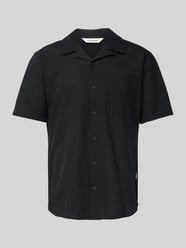 Regular fit vrijetijdsoverhemd met labeldetail, model 'Timo Seer' van GABBA - 38