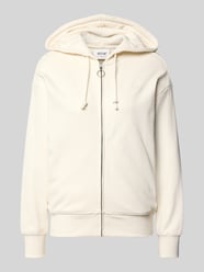 Regular Fit Sweatjacke mit Logo-Stitching Modell 'Rochelle' von Mustang - 34