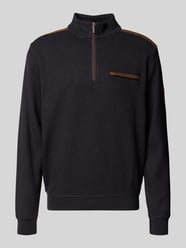 Sweatshirt met labeldetail van bugatti - 18