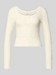 Slim Fit Langarmshirt mit Baumwoll-Anteil Modell 'JULIANE LIFE' von ONLY - 31