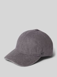 Leinenbasecap mit Logo-Stitching von camel active - 15