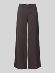 Wide Leg Stoffhose in Crinkle-Optik Modell 'Sander' von WEEKDAY - 1