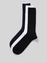 Skarpety z fakturowanym wzorem w zestawie 3 szt. model ‘Ribbed Black’ od DillySocks - 4