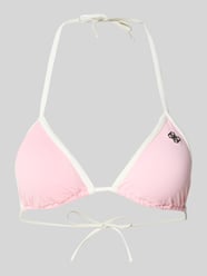 Góra od bikini z aplikacją z logo model 'Niki' od GUESS Fuksjowy - 4