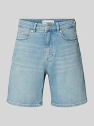 Szorty jeansowe z wpuszczanymi kieszeniami model 'Mari' od OPUS PANTS - 3