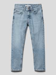Jeans met labeldetails, model 'DAD' van Calvin Klein Jeans Blauw - 43