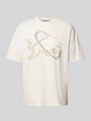 T-Shirt mit Motiv-Print Modell 'Danirick' - HUGO X RB von HUGO Beige - 23