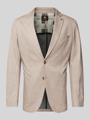 Sakko mit aufgesetzten Taschen Modell 'Carter' von CG - Club of Gents Beige - 6