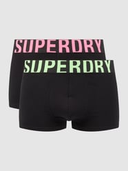 Boxershort met stretch in set van 2 van Superdry Geel - 9