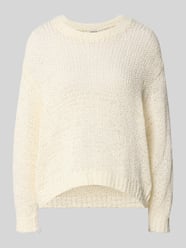 Sweter z dzianiny z prążkowanymi wykończeniami model ‘CALA’ od Staud - 25