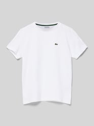 T-shirt met labeldetail van Lacoste - 22