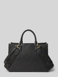 Torebka z fakturowanym wzorem z logo model ‘SAMBA’ od VALENTINO BAGS - 15