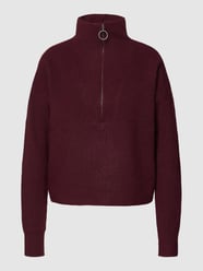 Troyer mit Stretch-Anteil Modell 'NMNEWALICE' von Noisy May Bordeaux - 46