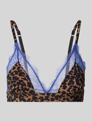 Bralette mit Spitzen-Bordüren Modell 'Love' von OH APRIL - 3