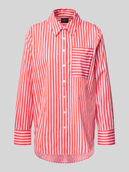 Bluzka koszulowa o kroju oversized z mieszanki bawełny od s.Oliver BLACK LABEL - 18