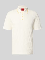 koszulka polo o kroju regular fit z czystej bawełny model 'DUNIK' od HUGO - 7