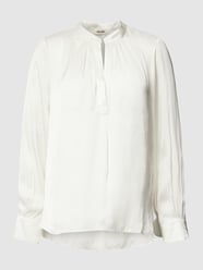Blouseshirt van satijn met tuniekkraag van Zadig & Voltaire Wit - 7