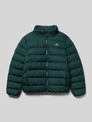Regular fit donsjack met opstaande kraag en geïntegreerde capuchon van Lacoste - 9