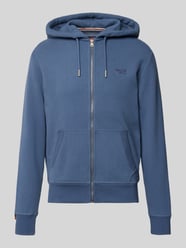 Bluza dresowa z kapturem i haftowanym logo od Superdry - 5