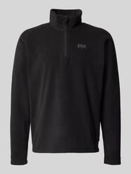 Fleecepullover mit Troyer-Kragen Modell 'DAYBREAKER' von Helly Hansen Schwarz - 32