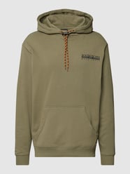 Hoodie mit Känguru-Tasche Modell 'MATAJE' von Napapijri Grün - 14