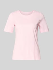 t-shirt z okrągłym dekoltem od Christian Berg Woman Fuksjowy - 10