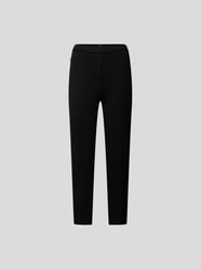 Stoffhose mit Zierpaspeln von Theory Schwarz - 33