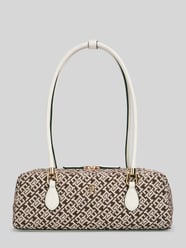 Henkeltasche mit Logo-Muster Modell 'TH GRACE SHOULDER BAG' von Tommy Hilfiger Bordeaux - 16