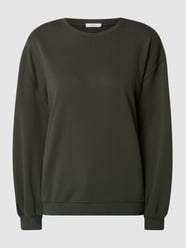 Bluza z obniżonymi ramionami model ‘Tatum’ od Noella Zielony - 7