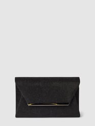 Clutch mit Strukturmuster von Jake*s Cocktail Schwarz - 12