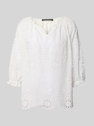 Blouse met ajourwerk en tuniekkraag van Betty Barclay - 5