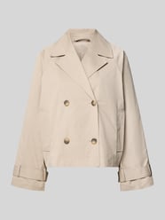 kurtka w stylu trenczu o kroju regular fit z mieszanka bawełny model 'NEW CILO' od Selected - 6