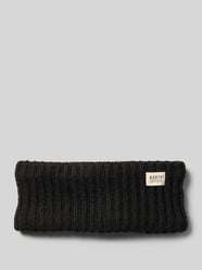 Hoofdband met viscose in gebreide look, model 'Zias' van Barts - 14