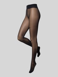 Rajstopy z haftem z napisem model 'Girl‘s Girl' od OH APRIL - 1