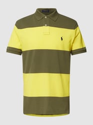 Poloshirt mit Blockstreifen von Polo Ralph Lauren Gelb - 3