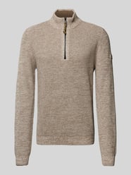 Gebreide pullover met ribboorden van camel active - 38