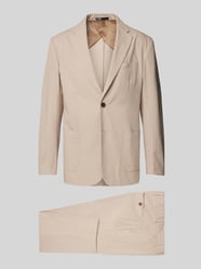 Regular Fit Sakko mit Reverskragen Modell 'SMITH' von SELECTED HOMME Beige - 15