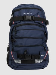 Rucksack mit Label-Details Modell 'LOUIS' von Forvert Blau - 35