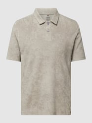 Poloshirt aus Frottee Modell 'Nils' von Cinque Silber - 9