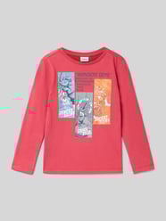 Regular fit shirt met lange mouwen van puur katoen van s.Oliver RED LABEL - 26