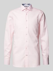 Slim Fit Business-Hemd mit Kentkragen Modell 'Savio' von OLYMP SIGNATURE SLIM FIT Rosa - 14