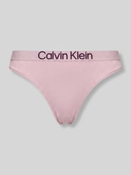 String mit elastischem Label-Bund von Calvin Klein Underwear Pink - 12