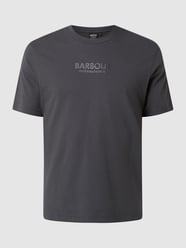 T-Shirt mit Logo von Barbour International™ Grau / Schwarz - 6
